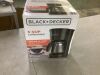 BLACK+DECKER 4-in-1 5-Cup Black Drip Coffee Maker - Thumbnail 2