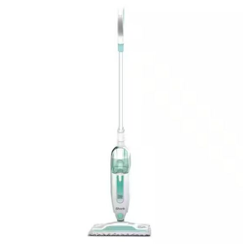 Shark Corded Steam Mop for Hard Floor Surfaces, Tile, Stone, Laminate in Blue with XL Removable Water Tank - Lot 862JF