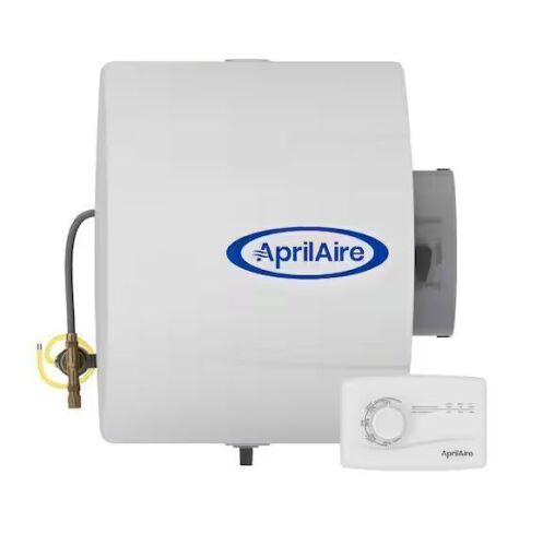 AprilAire Model 400 m Water Saver 17 Gal. for up to 5,000 sq. ft. Whole-House Evaporative Humidifier With Manual Control - Lot 863JF
