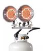 Mr. Heater Double Tank Top 30,000 BTU Radiant Propane Outdoor Space Heater - Thumbnail 1