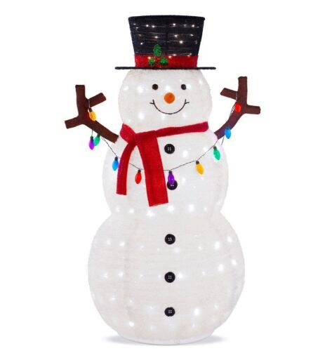 Lighted Pop up Snow man - Lot 38