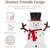 Lighted Pop up Snow man - Thumbnail 2