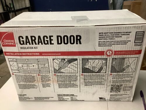 Owens Corning Garage Door Insulation Kit - Lot 5801