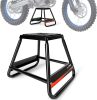 Dirt Bike Stand Motorcycle Lift Panel Stand Maintenance Detachable Anti Slip Heavy Duty Universal Stand for Most Motorcycles Motocross Dirt Bike Dual Sport Enduro - Thumbnail 1