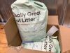 Really Great Cat Litter, Low Tracking Tofu Cat Litter, Clumping, Flushable, Odor Control, Dust-Free, Unscented - 9.25lbs x 2Bags - Thumbnail 2
