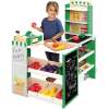Kids Pretend Play Grocery Store Supermarket Toy Set w/ Accessories - Thumbnail 1