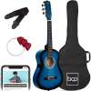 Kids Acoustic Guitar Beginner Starter Kit w/ Carrying Case - 30in - Thumbnail 1