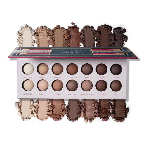 The Delectables Madison Ave Mattes Eyeshadow Palette - Includes 14 Matte-Finish Baked Eyeshadows in Stunning Neutral Shades - Long-Lasting Creamy Eyeshadows for Everyday - Lot 6314