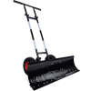 Galvanized Blade 2-Wheel Snow Pusher w/ Adjustable Handle - 36in - Thumbnail 1