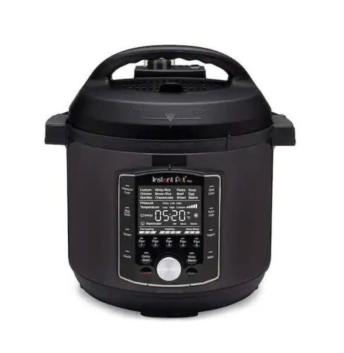 Instant Pot 8 qt. Matte Black Duo Pro Electric Pressure Cooker - Lot 95JF