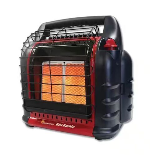Mr. Heater Big Buddy Pro Series 18,000 BTU Portable Radiant Propane Indoor/Outdoor Space Heater - Lot 99JF