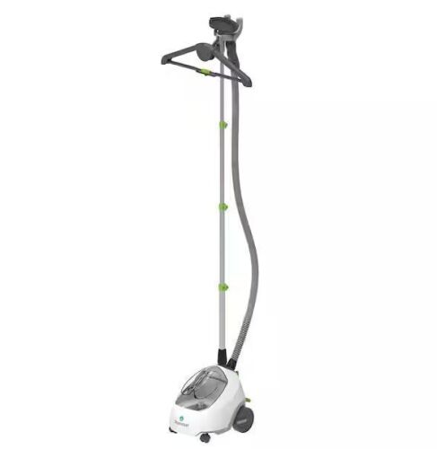 STEAMFAST SF-520 Full-size Garment Steamer with Insulated Hose, Clothes Hanger, and Fabric Brush - Lot 104JF