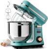 Neretva 6.34QT Stand Mixer, LED Display, Stainless Steel Bowl, Whisk, Flat Beater, Dough Hook - Thumbnail 1