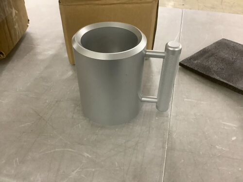 18lb Stainless Steel Heavy Coffee Mug - Lot 252
