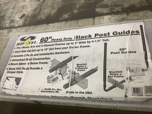 CE Smith Trailer PVC Boxed Post Guides 60" - Lot 255