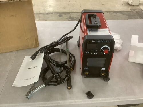 Shikha 250Amp ARC Welding Machine Dual 110 220 volts, Portable DC Inverter Welder 20-250Amp IGBT Digital Display LCD - Lot 359