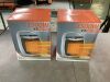 Lot of (2) R.W.FLAME 1,500-Watt Compact Indoor Small Ceramic Electric Heater with Adjustable Thermostat and Carry Handle - Thumbnail 2