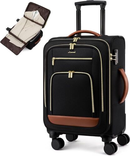 LOVEVOOK 22" Carry On Softside Luggage - Lot 398