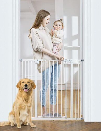 InnoTruth 29-39.6”Baby Gate for Stairs, 36" Extra Tall - Lot 448