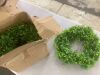 18in Boxwood Wreath, 4 Pack - Thumbnail 2