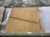 3 Section Wicker Laundry Hamper with Lid - Thumbnail 2