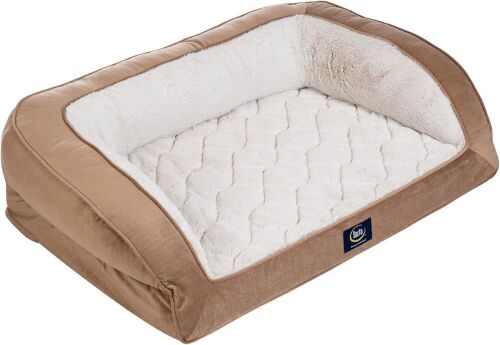 Serta Quilted Couch Dog Bed, 39" x 28" - Lot 544
