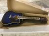 Full Size Beginner Acoustic Guitar Set with Case, Strap, Capo - 41in - Thumbnail 1