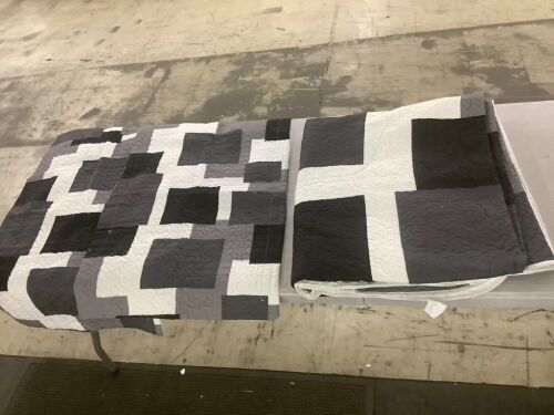 Comforter Set w/ 2 Shams, Unknown Size - Lot 672