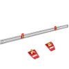 Kapro 314-48 Set & Match Ruler with Sliding Vials, 48-Inch Length - Thumbnail 1