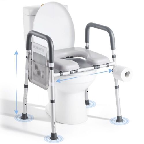 Raised Toilet Seat with Handles - Lot 747