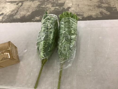 Artificial Ferns, 2 Pack - Lot 751