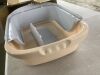 Large Open-Top Cat Litter Box with High Sides - Thumbnail 4