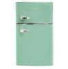 Magic Chef Retro 3.2 cu. ft. 2-Door Mini Fridge in Mint Green - Thumbnail 1