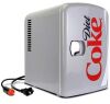 Diet Coke 4L Cooler/Warmer with12V DC and 110V AC Cords, 6 Can Portable Mini Fridge - Thumbnail 1