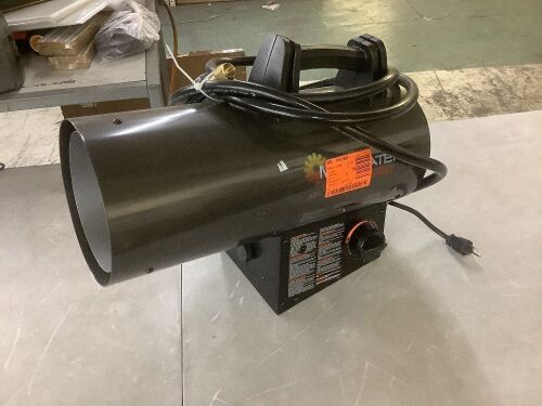 Mr. Heater Contractor Series 60,000 BTU Forced Air Propane Outdoor Space Heater with 10 ft. Hose and Regulator - Lot 623JF
