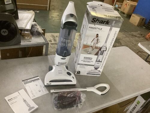 Shark Navigator Freestyle Bagless Cordless Washable Filter Upright Vacuum - Missing Power Cord for Charging Base - Lot 629JF