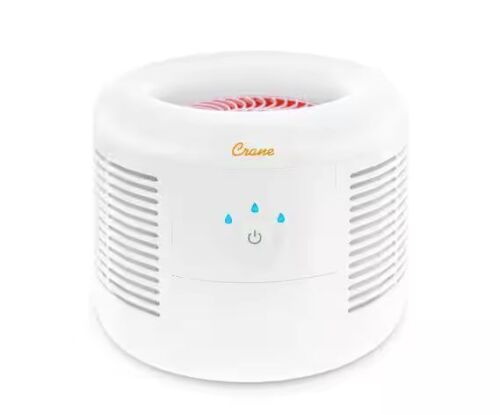 Crane HEPA Air Purifier with 3 Speed Settings for Small to Medium Rooms up to 300 sq.ft. - Lot 617JF