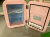 0.14 cu. ft. Mini Refrigerator in Pink with Warming and Cooling Function - Thumbnail 6