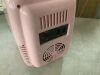 0.14 cu. ft. Mini Refrigerator in Pink with Warming and Cooling Function - Thumbnail 7