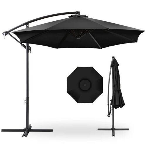 Offset Hanging Patio Umbrella - 10ft - Lot 521