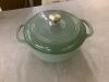 Cast-Iron Dutch Oven Kitchen Cookware w/ Enamel, Handles - 6qt - Thumbnail 1