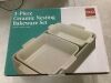 3-Piece Ceramic Bakeware Set, Stoneware Baking Dishes, Casserole Serving Set - Thumbnail 3