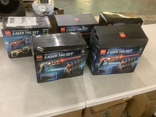 Lot of (5) Rechargeable Laser Tag Sets - Lot 306