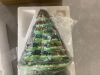 Pre-Lit Ceramic Tabletop Christmas Tree with Lights- 15in - Thumbnail 3