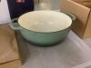 Cast-Iron Dutch Oven Kitchen Cookware w/ Enamel, Handles - 7.5qt - Thumbnail 3