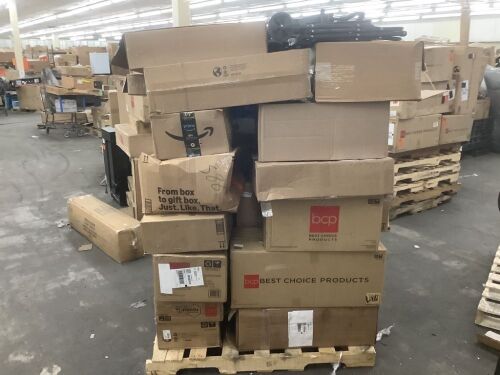 Salvage Pallet. Items Will Be Damaged and Incomplete. - Lot 319