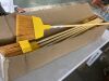 Boardwalk Angler Broom 53" Wood Handle, 12 Pack - Thumbnail 1