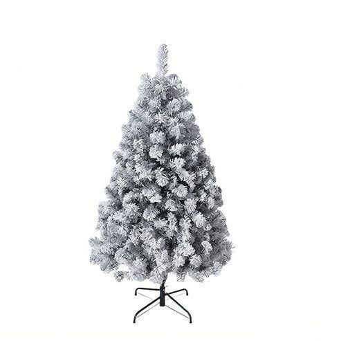 Garvee 6ft Pre-Lit Flocked Christmas Tree - Lot 325