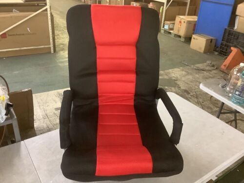 Gaming Floor Chair w/ 360-Degree Swivel, Armrest, Adjustable Backrest - Lot 217