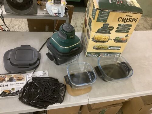 Ninja Crispi 5-in-1 Glass Air Fryer - Lot 208JF